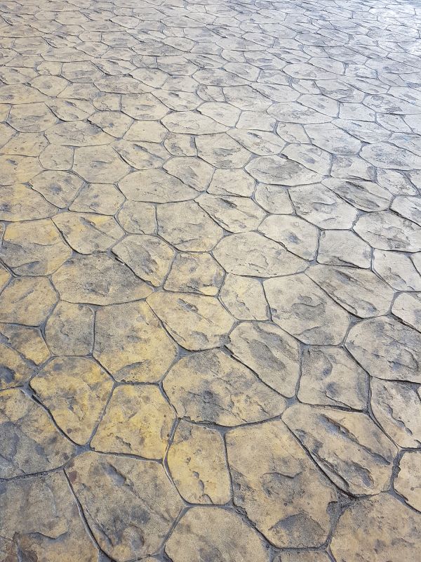 Patterned Driveway Finish