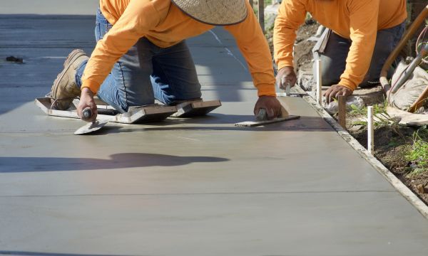 Concrete Finishing in Bloomington