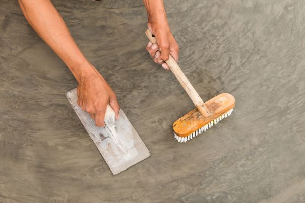 Driveway Concrete Staining in Bloomington
