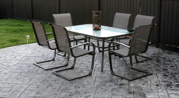 Porch Stamping in Bloomington