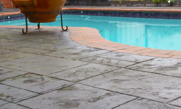 Stamped Patio Construction in Bloomington